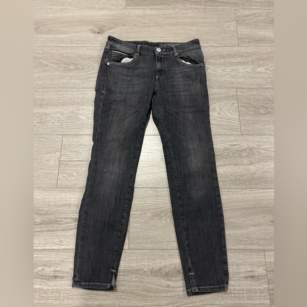 RARE. Care Label Mamba 200 Black Tea Denim Jeans - Made in 🇮🇹